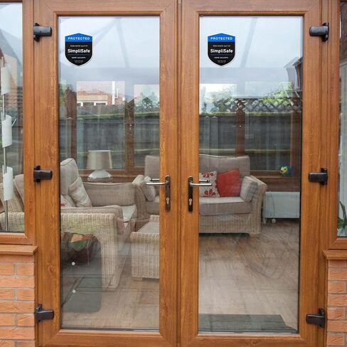 5 Door/Window Stickers - Home Security Alarm Decal for Simpli-Safe in Saudi Arabia