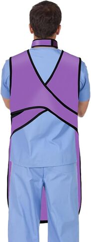 Lead Apron for X-rays - 0.5mmpb Lead Protection with Thyroid Collar Lightweight Dentist x-ray Shield （Adult） in Kuwait