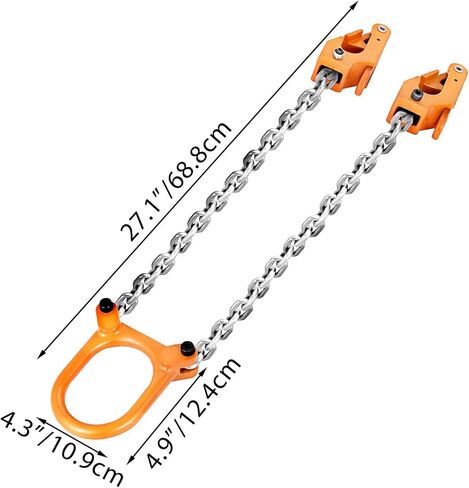 رافع طبل سلسلة موفورن، إطار فولاذي من خليط معدني بسعة 2000، رافع طبل سلسلة G80، رافع طبل عمودي صلب لبراميل بلاستيكية ومعدنية بسعة 55 جالون in Kuwait