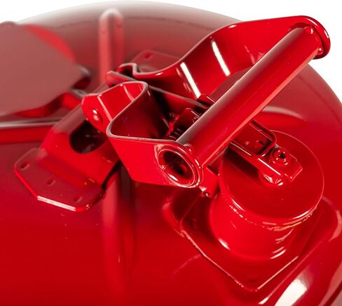 Justrite 7150100 Type I Galvanized Steel Flammables Safety Can, 5 Gallon Capacity, Red in Saudi Arabia