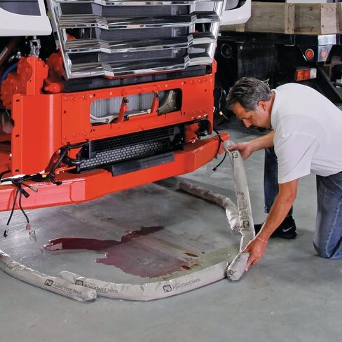 New Pig Original Absorbent Sock - 12 Socks - 3" x 42" - Absorbs up to 64 oz per Sock - PIG237 in Kuwait