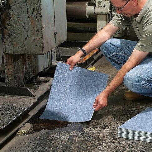 New Pig Absorbent Mat Pads | 100 Oil Spill Mats | 15" x 19" Perforated Pads | Each Pad Absorbs 30 oz | Total Absorbency is 24 Gallons | Heavyweight | PMB30123 in Saudi Arabia