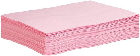 New Pig Hazmat Chemical Absorbent Mat Pads - 200 Pads per Bag - 15" W x 20" L - Absorbs up to 14 oz. per Pad - MAT302 in Kuwait