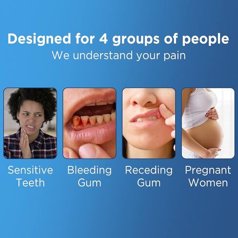 Extra Soft Toothbrushes for Adults, with 10000 Micro Nano Bristles, for Sensitive Teeth and Gum Recession (Compact Head, 6 Count) in Saudi Arabia