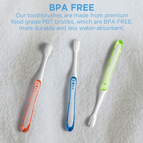 Extra Soft Toothbrushes for Adults, with 10000 Micro Nano Bristles, for Sensitive Teeth and Gum Recession (Compact Head, 6 Count) in Saudi Arabia
