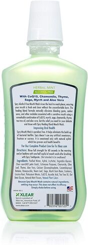 Spry Xylitol Oral Rinse, Spearmint - 16 fl oz (Pack of 2) in Saudi Arabia