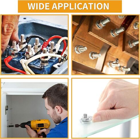 VIGRUE 1110PCS M3 Hex Socket Head Cap Screws Nuts Kit, M3 x 4/5/6/8/10/12/14/16/18/20/25/30mm Stainless Steel Screws Assortment Set w/Allen Wrench and Tip Curved Tweezer in Kuwait