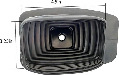 Gear Shift Boot with Clamp Replacement for Yamaha Rhino 450 660 700 2004-2013,HISUN Massimo UTV700,MSU500,YS700,QLink,Coleman in Saudi Arabia