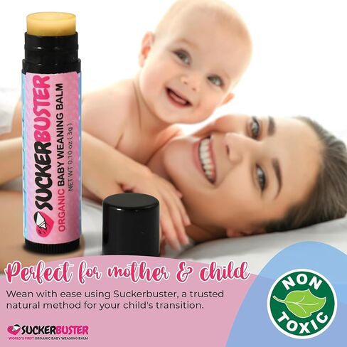 Baby Breastfeeding Weaning Balm Stick - 10oz, Organic Nipple Cream in Balm Stick - Postpartum Essentials, Stop Breastfeeding Essentials in Saudi Arabia