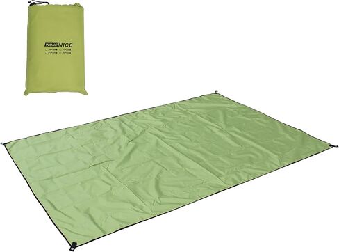 WoneNice 118 x 118 inches Camping Tarp for Tent, Tent Footprint, Sun Tarp, Ground Tarp, Insulated Thermal Silver Coating Survival Tarp for Beach, Car or Camping and Adventure in Saudi Arabia