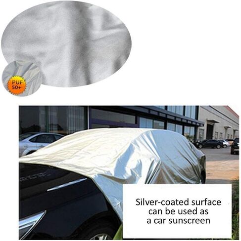 WoneNice 118 x 118 inches Camping Tarp for Tent, Tent Footprint, Sun Tarp, Ground Tarp, Insulated Thermal Silver Coating Survival Tarp for Beach, Car or Camping and Adventure in Saudi Arabia