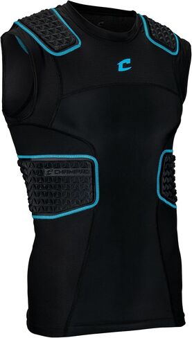Champro Bull Rush Compression Jersey Adult, XL, White in Saudi Arabia