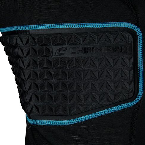 Champro Bull Rush Compression Jersey Adult, XL, White in Saudi Arabia