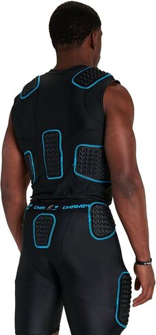 Champro Bull Rush Compression Jersey Adult, XL, White in Saudi Arabia