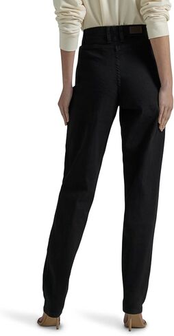 Lee Women's Petite Relaxed Fit Side Elastic Tapered Leg Jean in Saudi Arabia
