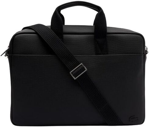 Lacoste Classic Computer Bag, Black in Saudi Arabia