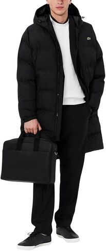 Lacoste Classic Computer Bag, Black in Saudi Arabia