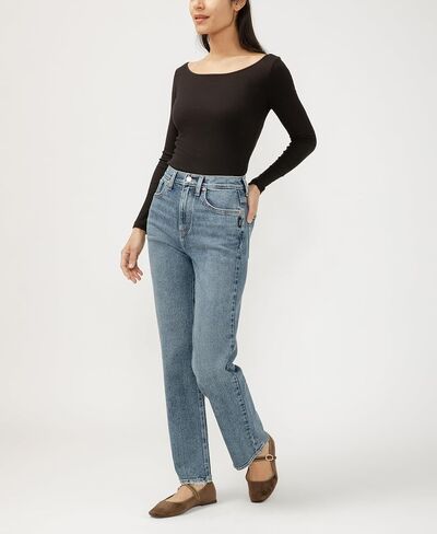 Silver Jeans Co. Women's Highly Desirable High Rise Wide Leg Jeans in Saudi Arabia