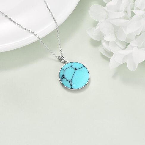 YAFEINI Tree of Life Necklace Sterling Silver Pentagram Pentacle Triple Moon Goddess Pendant Necklace Pagan Wiccan Magic Amulet Jewelry for Women Men in Kuwait