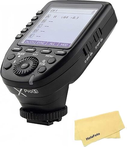Godox Xpro-O TTL Wireless Flash Trigger, 2.4G 1/8000s HSS TTL Convert-Manual TCM Function Large LCD Screen Flash Transmitter for Olympus Panasonic Cameras w/12pcs Color Filter+Universal Flash Diffuser in Saudi Arabia