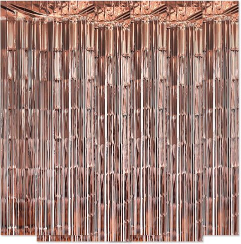 5 حزمة خلفية بيضاء هامش 3.2ft × 8.2ft احباط الستار بهرج احباط هامش الستائر خلفية بهرج خلفية اللافتات لعيد ميلاد الستار حزب الديكور الزفاف عيد الميلاد الديكور (أبيض) in Kuwait
