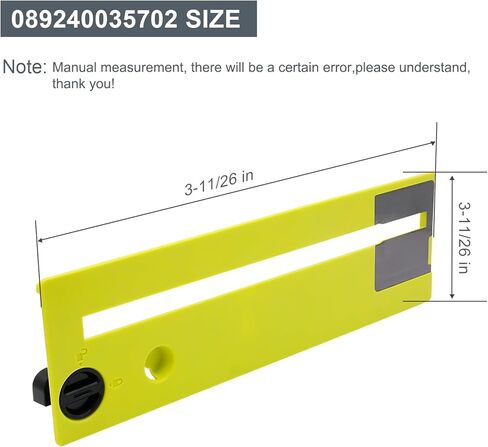 Thaekuns Dado Throat Plate for DeWalt 10" Portable Table Saw DWE7490 DWE7491 DWE7491RS DWE7492 in Saudi Arabia