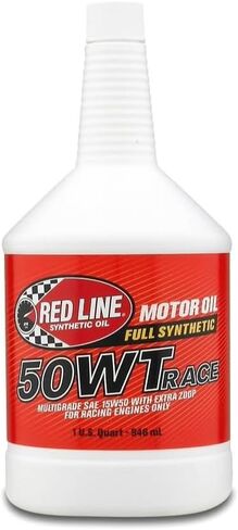 Red Line 10504 50WT Racing Oil Synthetic - Quart (12 Pack) in Saudi Arabia