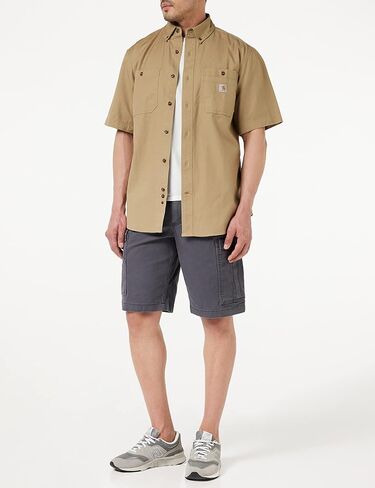 Carhartt Men's Rugged Flex Relaxed Fit Canvas Cargo Work Short in Saudi Arabia