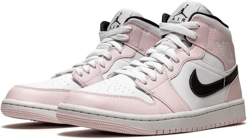 Jordan Womens WMNS Air Jordan 1 Mid BQ6472 500 Barely Rose - Size 11.5W in Saudi Arabia