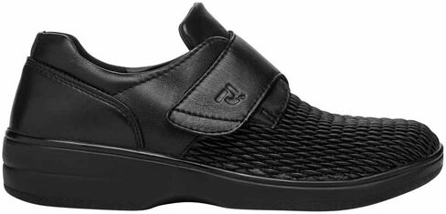 Propet Womens Olivia Slip On Flats Casual - Black in Saudi Arabia
