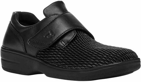 Propet Womens Olivia Slip On Flats Casual - Black in Saudi Arabia