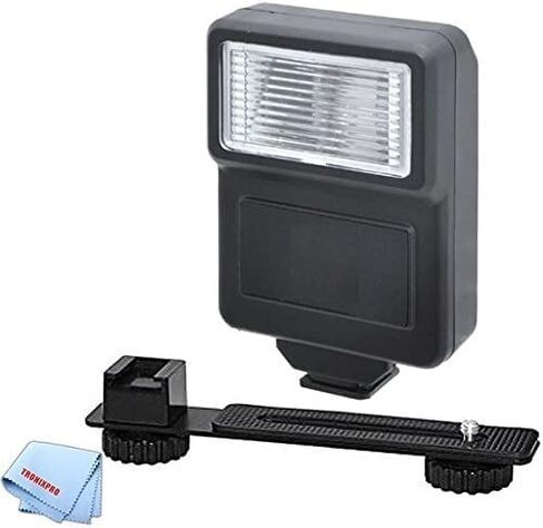 Tronixpro Digital Camera Flash with Shoe Bracket for Sony, Nikon, Canon, Pentax, Olympus & More Cameras & Camcorders in Saudi Arabia