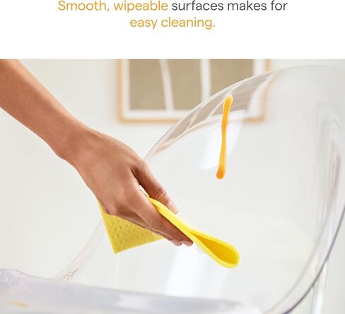 Munchkin® 360° Cloud™ Baby High Chair with Clear Seat and 360° Swivel in Kuwait