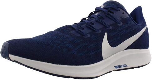 Nike Men's Air Zoom Pegasus 36 Running Shoe Blue Void/Metallic Silver-Coastal Blue 10.5 in Saudi Arabia