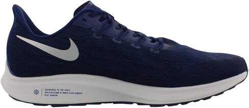 Nike Men's Air Zoom Pegasus 36 Running Shoe Blue Void/Metallic Silver-Coastal Blue 10.5 in Saudi Arabia