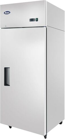 Commercial Refrigerator Freezer,ATOSA MBF8001 Single 1-Door Top Mount Stainless Steel Reach In Commercial Refrigerators Freezer For Restaurant Kitchen 22.6 cu.ft -10℉—0℉ in Kuwait