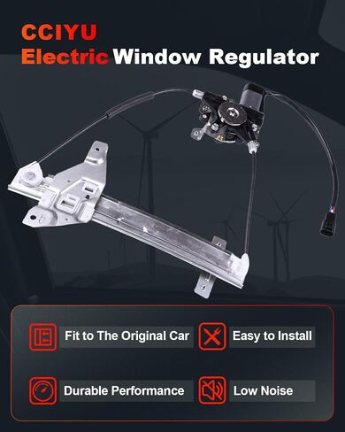 cciyu Power Window Regulator Replacement for 2012-2017 for Chevrolet for Equinox,2012-2017 for GMC Terrain With Motor Assembly Rear Left Drivers Side in Saudi Arabia