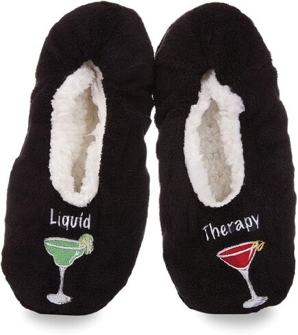 MeMoi Women's Liquid Therapy Sherpa-Lined Slippers in Saudi Arabia