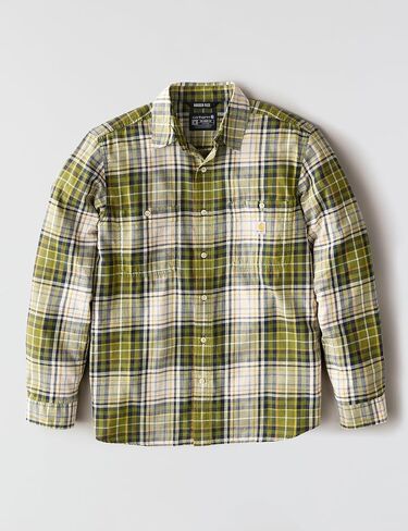 قميص Carhartt رجالي متين ومريح وخفيف الوزن وأكمام طويلة منقوش in Saudi Arabia
