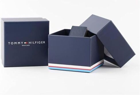 Tommy Hilfiger Casual 3H Quartz Watch - Sporty Silicone Wristwatch for Men - Water-Resistant up to 5 ATM/50 Meters - Premium Fashion for Everyday Wear - 44mm in Saudi Arabia