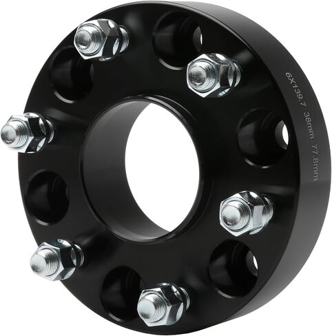 مجموعة الفواصل العجلة من نمط الترباس 4-8x6.5-8x165.1mm محور Lug Centric 130 مم-9/16-18 سميكة 2 بوصة-متوافقة مع شاحنات دودج وفورد-1994-2011 RAM 2500 ، RAM 3500 ، 88-98 F-250 ، F-350 in Saudi Arabia
