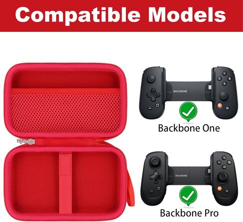 khanka Case for Backbone Pro/Backbone One iOS Mobile Gaming Controller,Carrying Case Compatible with Backbone Pro/One iOS Mobile Gaming Gamepad/Controller in Kuwait