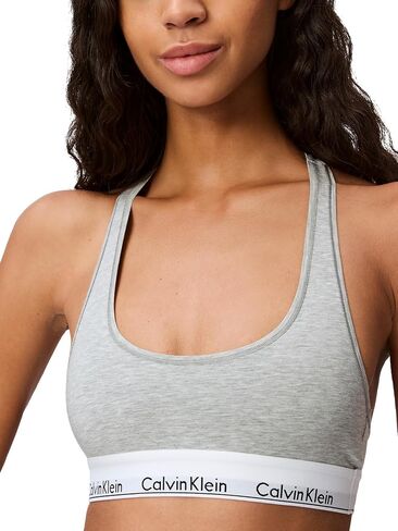 Calvin Klein Modern Cotton Stretch V-Day Unlined Bralette Remembered Hearts Print/Black XS (Women's 0-2) in Saudi Arabia