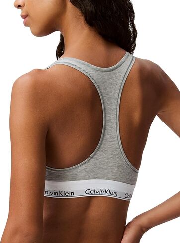 Calvin Klein Modern Cotton Stretch V-Day Unlined Bralette Remembered Hearts Print/Black XS (Women's 0-2) in Saudi Arabia