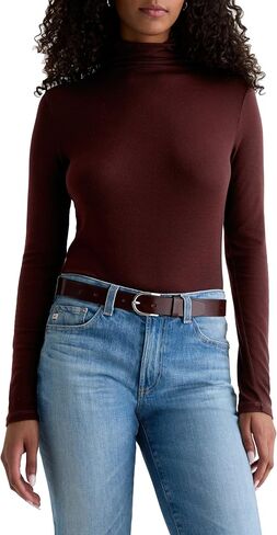 AG Adriano Goldschmied Women's Chels Turtleneck in Saudi Arabia