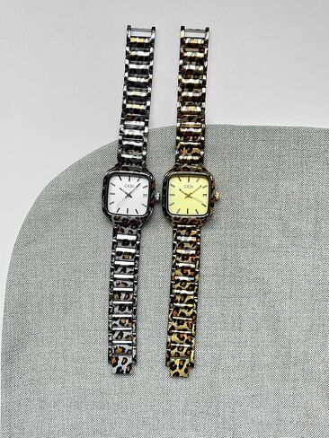 Fanmis Unisex Geneva Leopard Silicone Jelly Gel Watches Analog Quartz Rose Gold Wrist Watch in Saudi Arabia