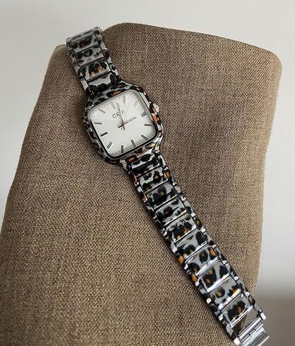 Fanmis Unisex Geneva Leopard Silicone Jelly Gel Watches Analog Quartz Rose Gold Wrist Watch in Saudi Arabia