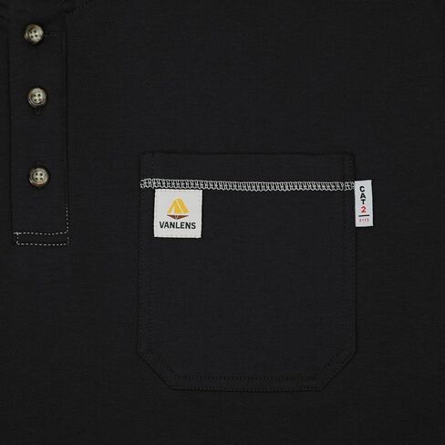 FR Shirts for Men CAT2/HRC2 Flame Resistant Shirts 6.5oz Light Weight Long Sleeve Fire Retardant Shirts in Kuwait
