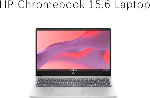 كمبيوتر محمول HP Chromebook 14a-na1043cl شاشة قطرية FHD IPS مقاس 14 بوصة 1920 × 1080 Intel Celeron N4500 ذاكرة 4 جيجابايت 64 جيجابايت تخزين eMMC نظام تشغيل كروم فضي معدني (متجدد) in Kuwait