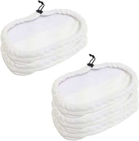 Hildbrandt Clean Co. 2 Steam Pocket Mop Pads Compatible Replacement Pad for Bissell Steam Mop Model: 1867, 18677, 18671, 18674, 18675, 18676, 18678, 67L81, 90T1E, 90T1G, 18674, 31N1, and More in Saudi Arabia